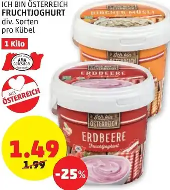 PENNY Fruchtjoghurt 1 kilo Angebot