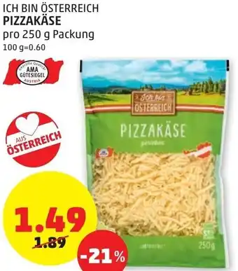 PENNY Pizzakäse 250 g Angebot