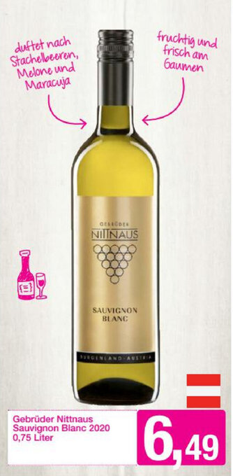 Gebrüder Nittnaus Sauvignon Blanc 2020 0,75L