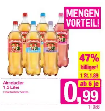 Sutterlüty Almdudler 1,5L Angebot
