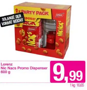 Sutterlüty Lorenz Nic Nacs Promo Dispenser 600g Angebot
