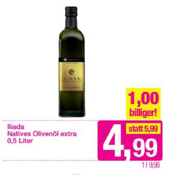 Sutterlüty Iliada Natives Olivenöl Extra 0,5L Angebot