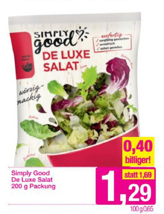 Sutterlüty Simply Good De Luxe Salat 200g Angebot
