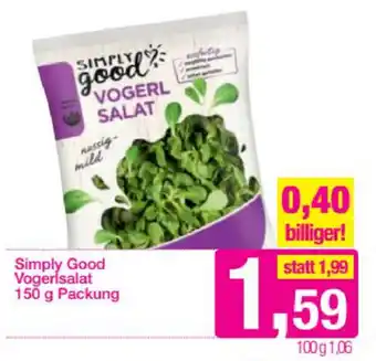 Sutterlüty Simply Good Vogerlsalat 150g Angebot