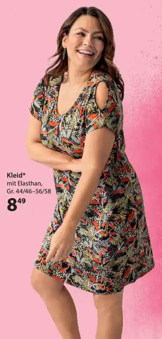 NKD Kleid Mit Elasthan 44/46-56/58 Angebot
