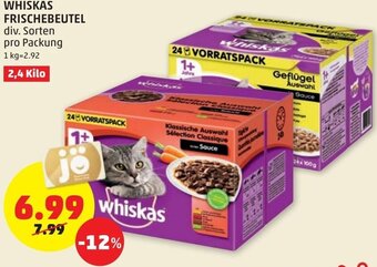 PENNY Whiskas Frischebeutel Angebot
