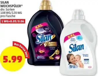 PENNY Silan Weichspüler 108 wg/120 wg Angebot