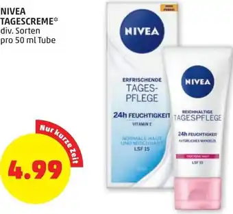 PENNY Nivea Tagescreme 50 ml Angebot