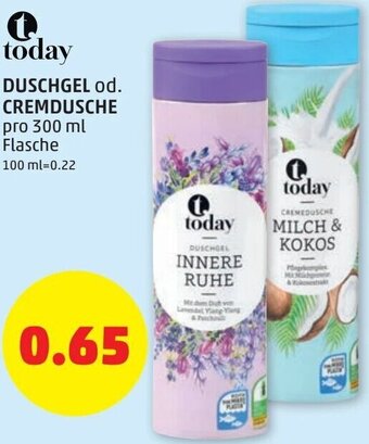 PENNY Duschgel od. Cremdusche 300 ml Angebot