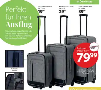 NKD Perfekt Für Ihren Ausflug Softcase Trolley Set Angebot