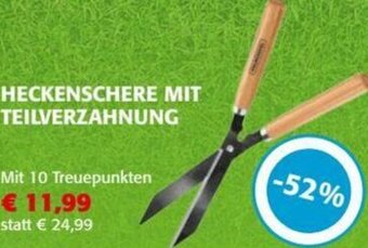Nah&Frisch Heckenschere Mit Teilverzahnung Angebot