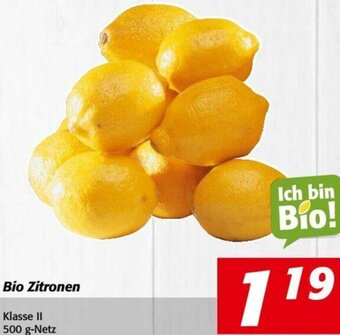 Nah&Frisch Bio Zitronen 500g Angebot
