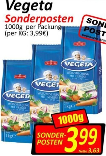 Wurstico Vegeta 1000g Angebot