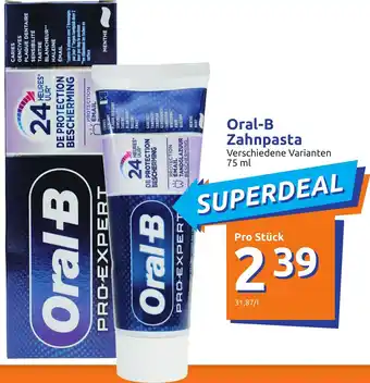 Action Oral-B Zahnpasta 75 ml Angebot