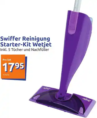 Action Swiffer Reinigung Starter-Kit Wetjet Angebot