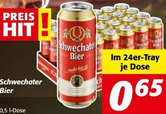 Nah&Frisch Schwechater Bier 0.5 L Angebot
