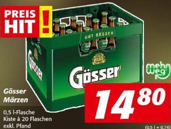 Nah&Frisch Gösser Märzen 0,5 L Angebot
