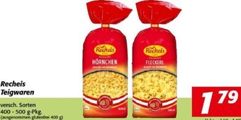 Nah&Frisch Recheis Teigwaren 400-500 g Angebot