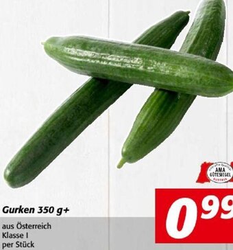 Nah&Frisch Gurken 350 g+ Angebot