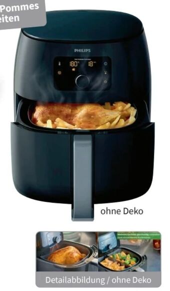 Media Markt Heißluftfritteuse Avance Collection Airfryer XXL HD9762-90 Angebot