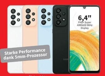 Media Markt Smartphone Galaxy A33 Angebot