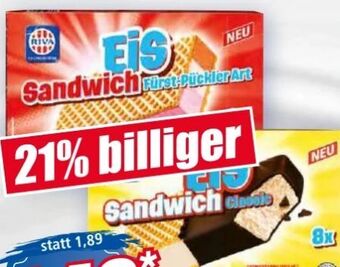 Norma Eis-Sandwich Angebot