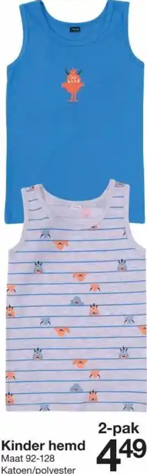 Zeeman Kinder Hemd 92-128 Angebot