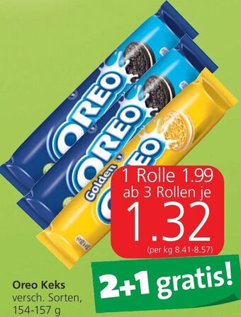 Spar Oreo Keks 154-157 g Angebot