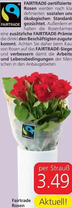 Spar Fairtrade Rosen Angebot