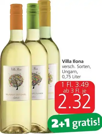 Spar Villa Ilona 0,75 Liter Angebot