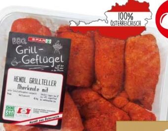 SPAR Gourmet BBQ Hendl-Grillteller Angebot