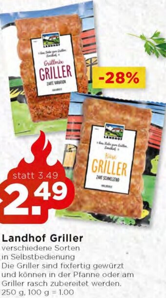 Unimarkt Landhof Griller 250 g Angebot