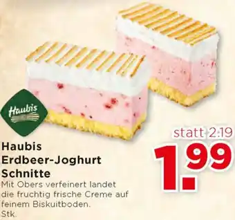 Unimarkt Haubis Erdbeer-Joghurt Schnitte Angebot