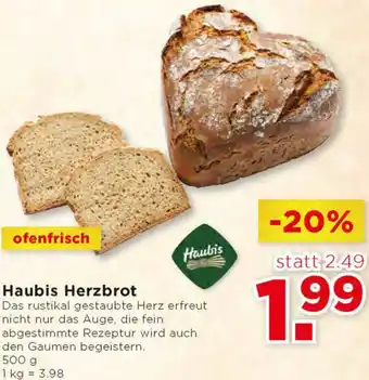 Unimarkt Haubis Herzbrot 500 g Angebot
