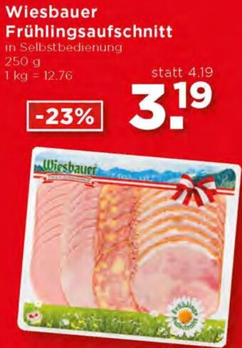 Unimarkt Wiesbauer Frühlingsaufschnitt 250 g Angebot