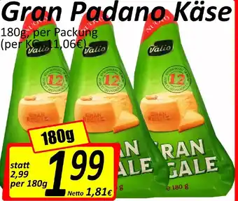 Wurstico Gran Padano Käse 180g Angebot