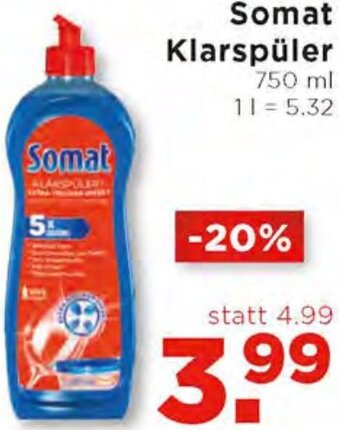 Unimarkt Somat Klarspüler 750 ml Angebot