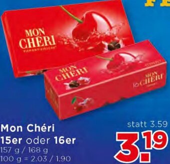 Unimarkt Mon Chéri 15er oder 16er 157 g/168 g Angebot