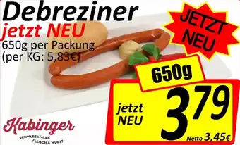Wurstico Debreziner 650g Angebot