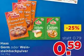 Unimarkt Haas Germ oder Weinsteinbackpulver 3er-Pkg Angebot
