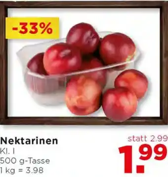 Unimarkt Nektarinen 500 g Angebot