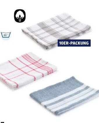 Hofer Geschirrtücher Angebot