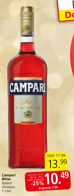 Spar Campari Bitter 1L Angebot