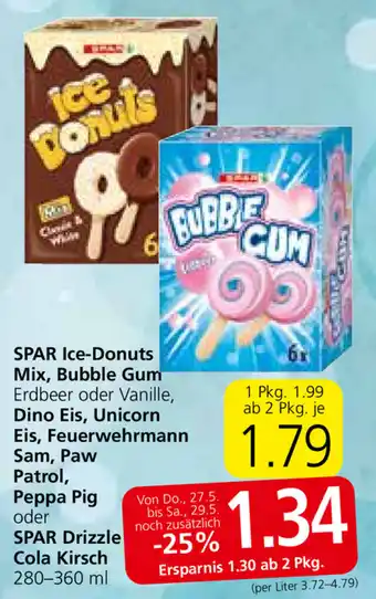 Spar Spar Ice-Donuts Mix, Bubble Gum Angebot