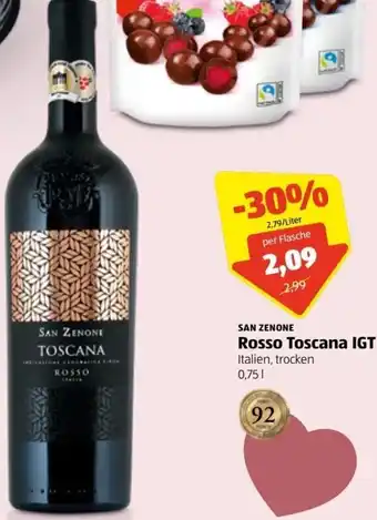 Hofer Rosso Toscana IGT 0,75 l Angebot