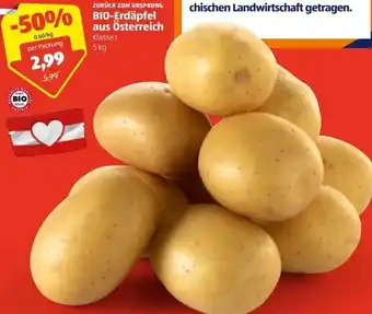 Hofer Bio-Erdäpfel Aus Österreich 5 kg Angebot