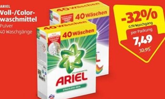 Hofer Voll-/Color Waschmittel Angebot