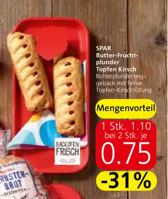 Spar Spar Butter-Frucht-Plunder topfen Kirsch Angebot