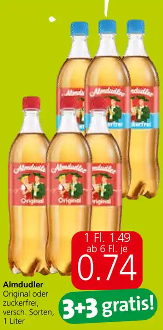 Spar Almdudler 1L Angebot