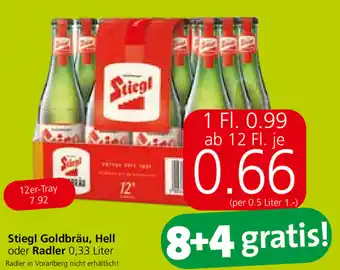Spar Stiegl Goldbräu 0,33L Angebot